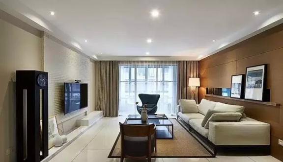 【峰光无限装饰】130现代简约风格装修案例效果图赏析