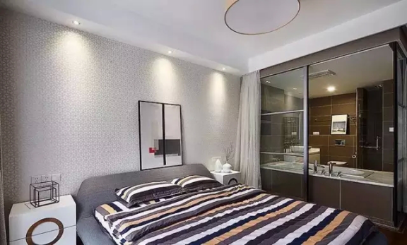 【峰光无限装饰】130现代简约风格装修案例效果图赏析