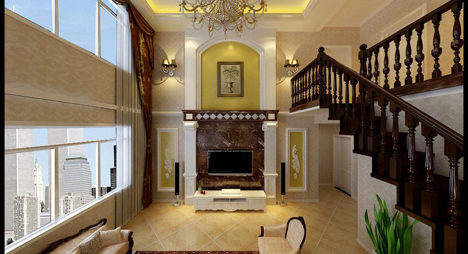 咸阳装饰公司效果图之金泰丝路花城