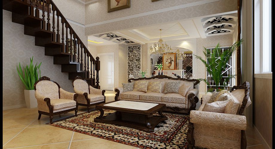 咸阳装饰公司效果图之金泰丝路花城