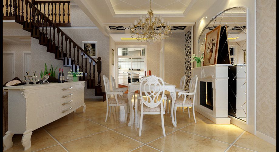 咸阳装饰公司效果图之金泰丝路花城