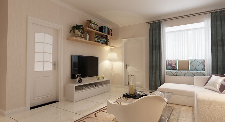 咸阳装饰公司效果图之八厂家属院