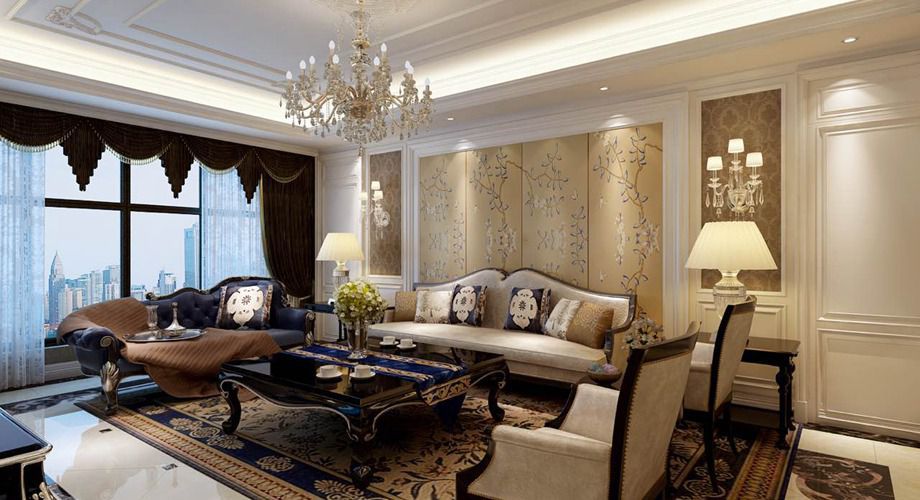 咸阳装饰公司效果图汇林华城