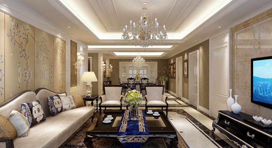 咸阳装饰公司效果图汇林华城