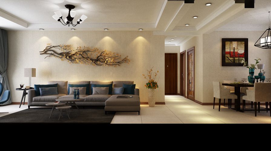 咸阳装饰公司哪家好峰光无限小编带来96方混搭两居室