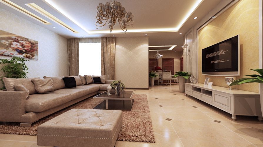 咸阳装潢公司带来110方混搭三居室