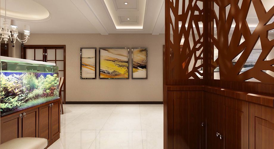 咸阳装饰公司哪家好之渭滨苑新中式风格案例欣赏