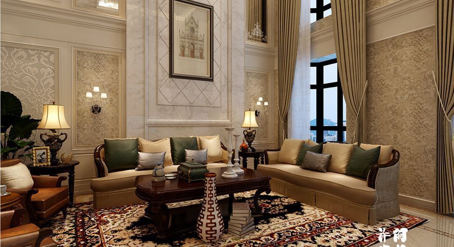 咸阳装修公司带您欣赏欧式别墅风