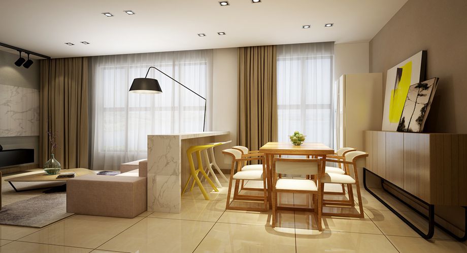 咸阳装饰公司哪家好之峰光无限小编带来极简案例欣赏