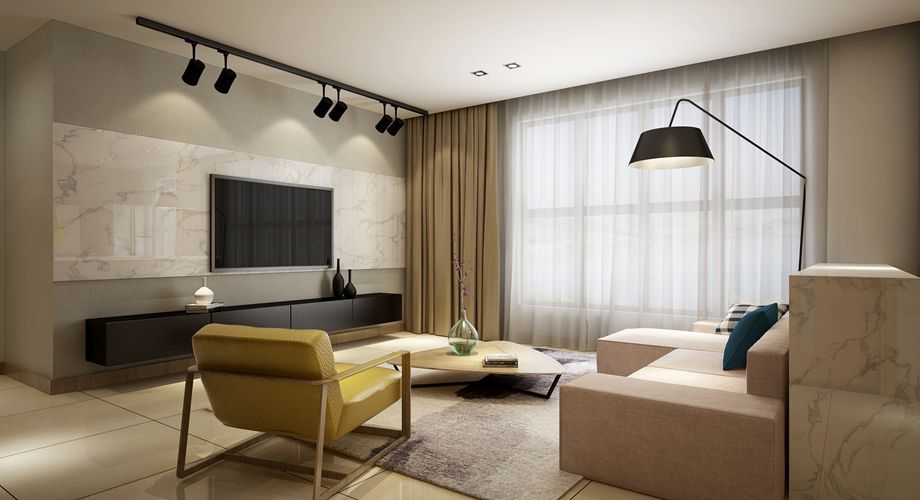 咸阳装饰公司哪家好之峰光无限小编带来极简案例欣赏