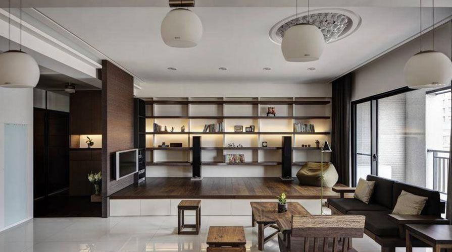 咸阳装饰公司峰光无限带来陈杨新界三居室案例