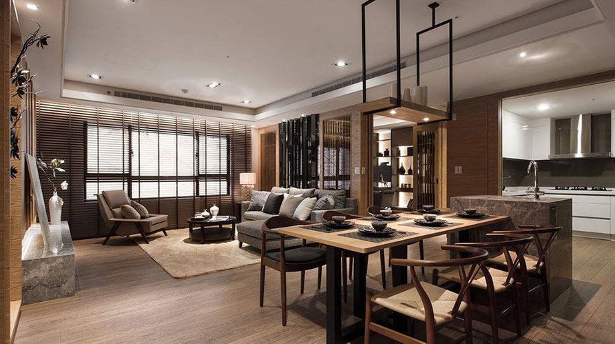 咸阳装修公司峰光无限带来139方现代简约三居