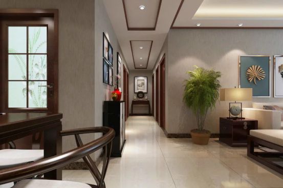 咸阳装饰公司效果图之中铁一局家属院