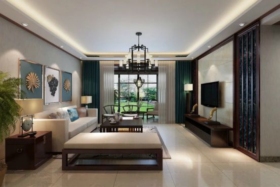 咸阳装饰公司效果图之中铁一局家属院