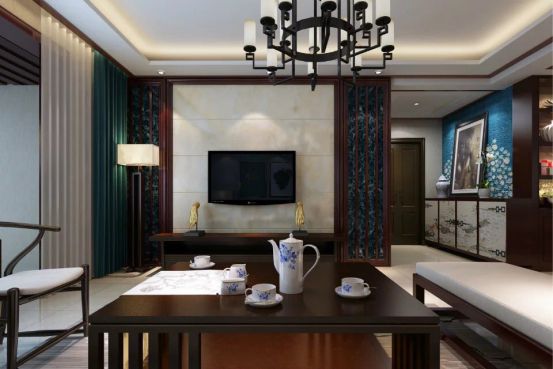 咸阳装饰公司效果图之中铁一局家属院