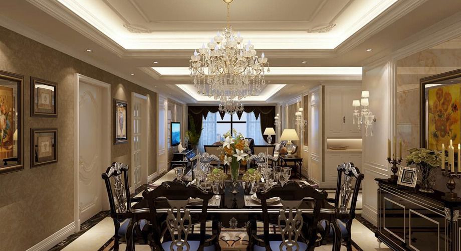 咸阳装饰公司带来汇林华城欧式案例