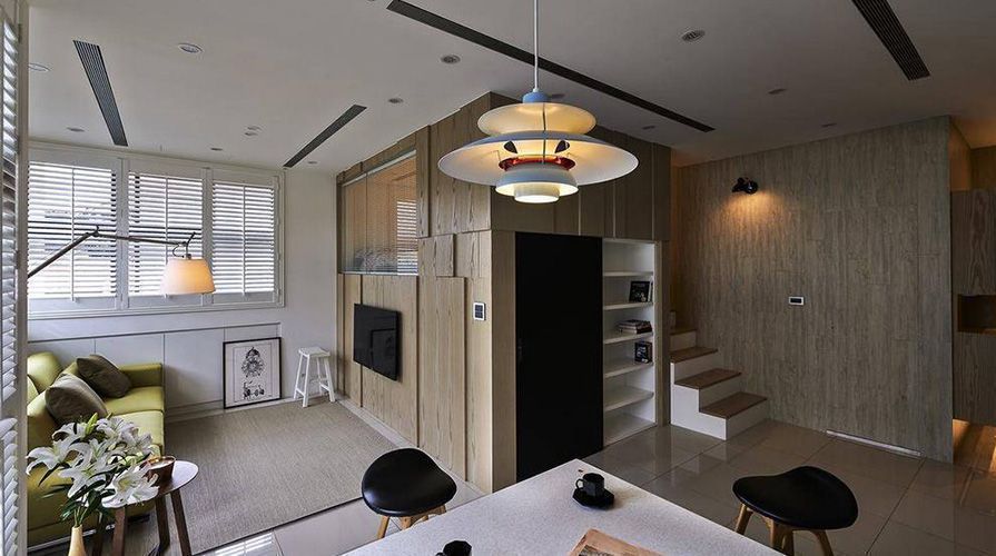 咸阳装饰公司哪家好之66方混搭二居