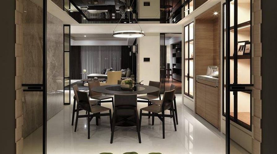 咸阳装饰公司效果图之396方现代简约四居