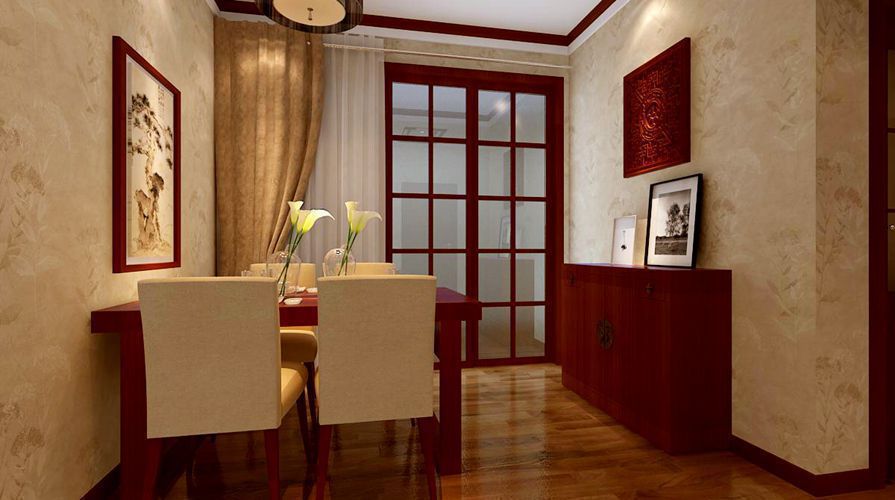 咸阳装潢公司带来180方中式三居室