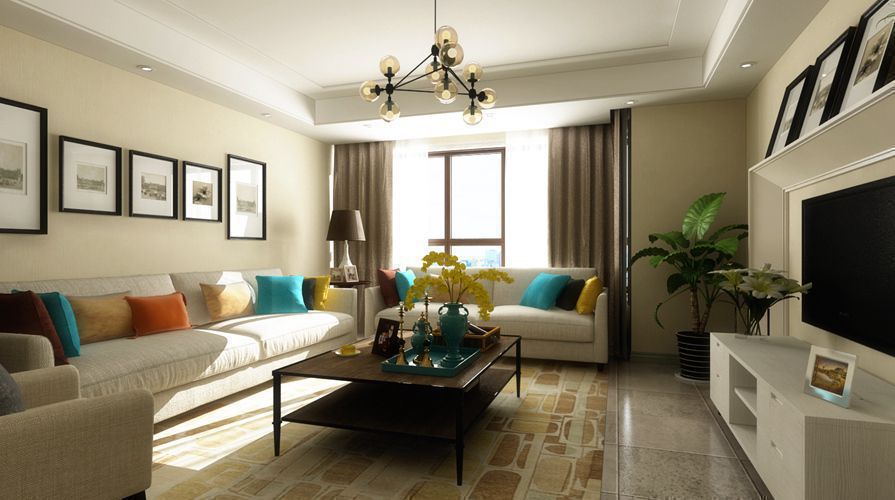 咸阳峰光无限带来180方北欧三居室