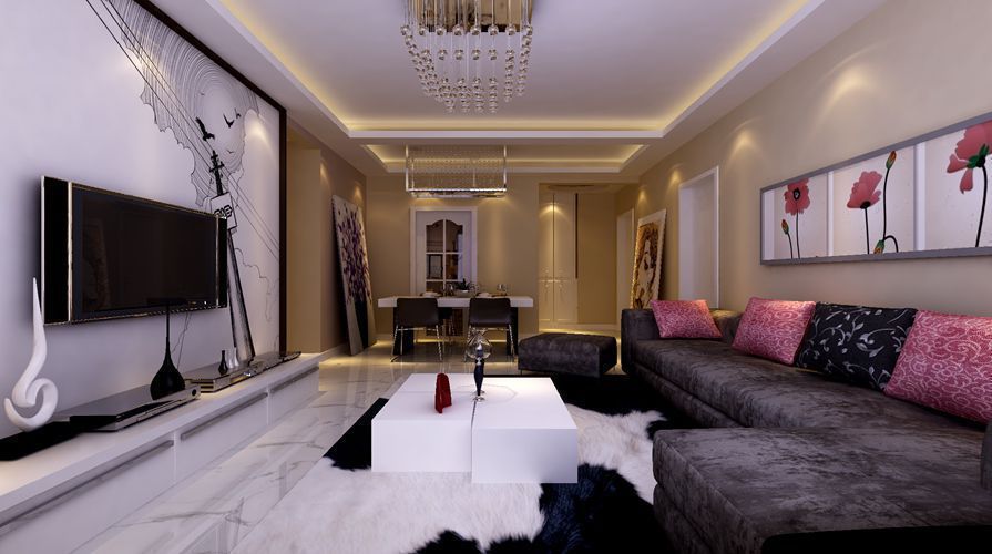 咸阳装修公司带来380方现代简约复式