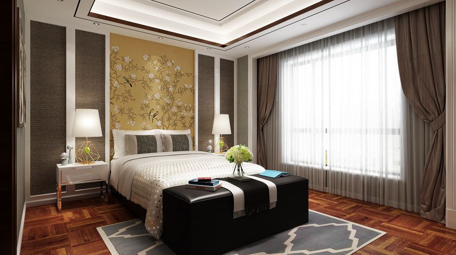 咸阳装潢公司带来476方中式别墅