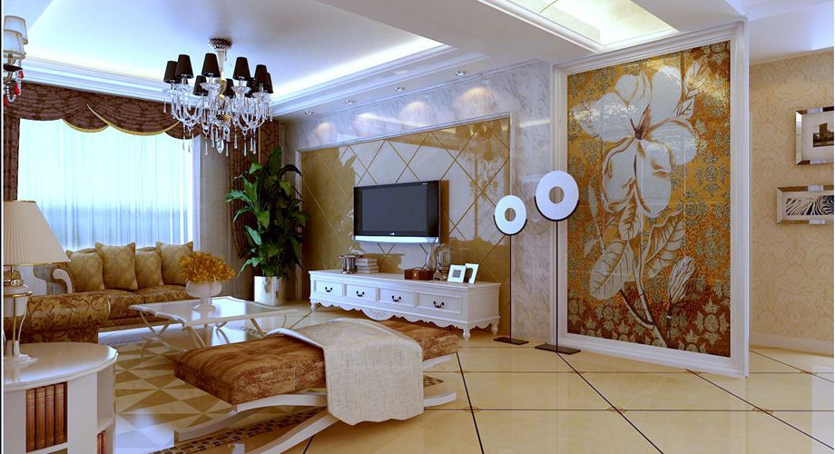 咸阳装饰公司效果图之简欧案例说明