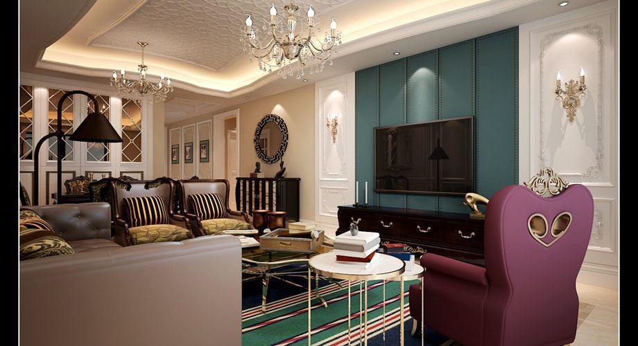 咸阳装饰公司哪家好之法式混搭案例
