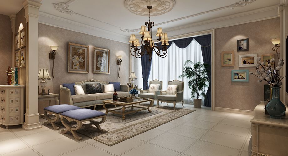 咸阳装饰公司哪家好峰光无限带您欣赏美式风格