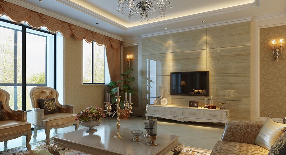 咸阳装饰公司哪家好峰光无限小编带来简欧风格