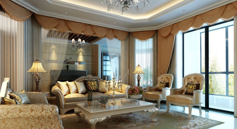 咸阳装饰公司哪家好峰光无限小编带来简欧风格