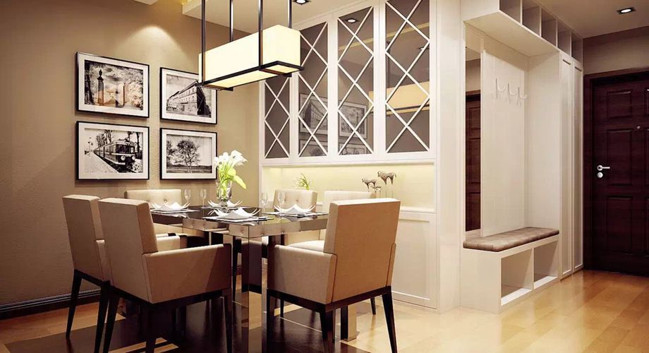 咸阳装潢公司优秀家装案例外滩一号简约风