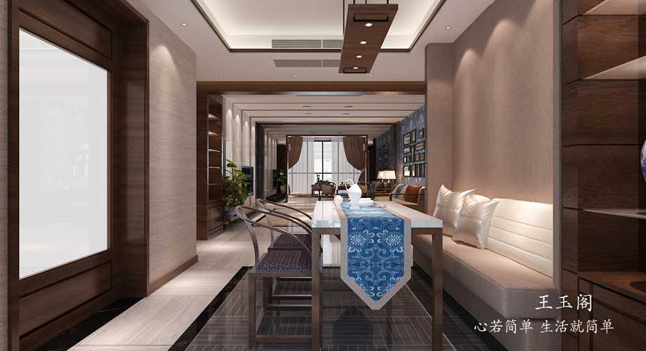 咸阳装饰公司精彩案例带来新派中式家装