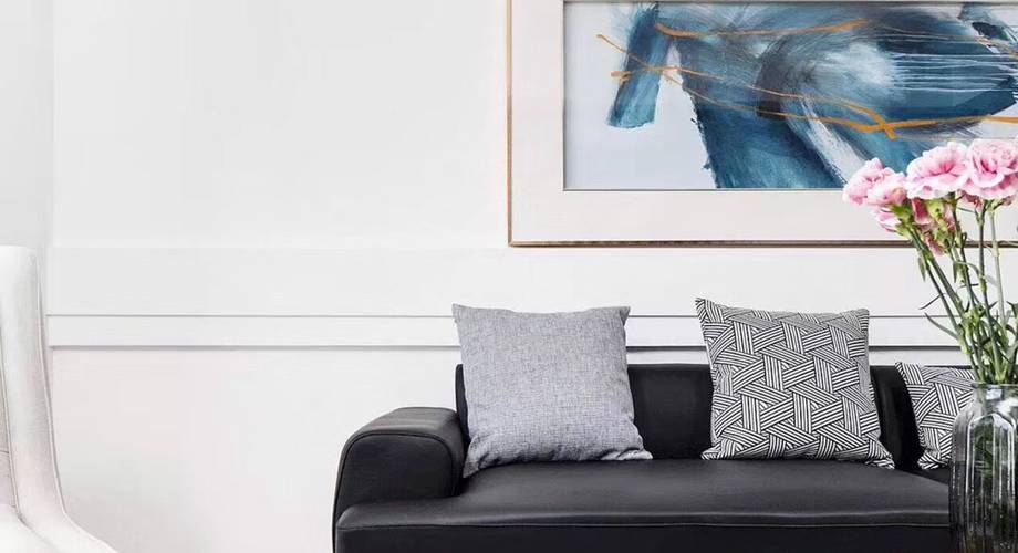 咸阳装饰公司效果图之现代混搭风案例