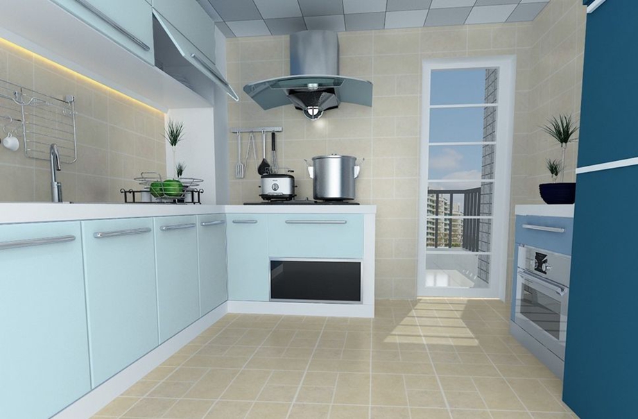 咸阳装饰公司精彩案例向您分享厨房和餐厅用一样的地砖好吗？