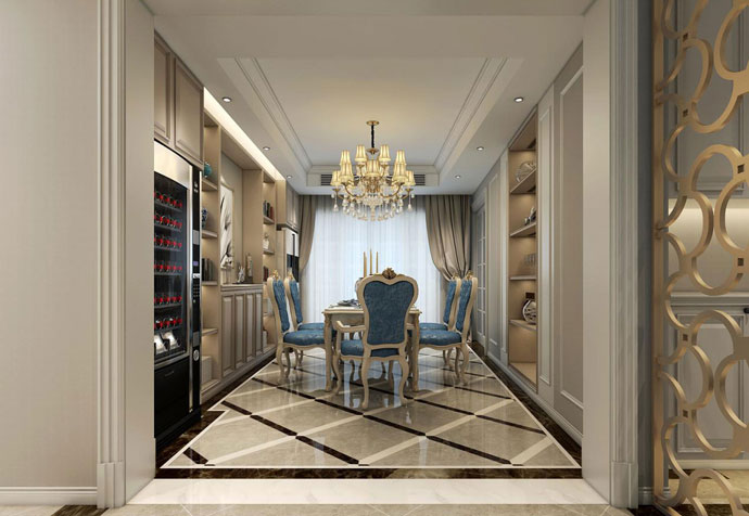 通过咸阳装饰公司效果图帮您分析墙面起皮开裂的原因和技巧