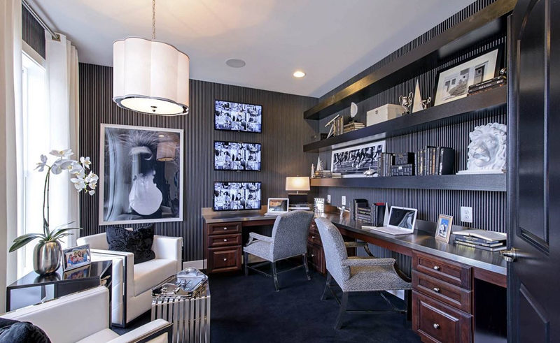 家居装修明亮书房小要领