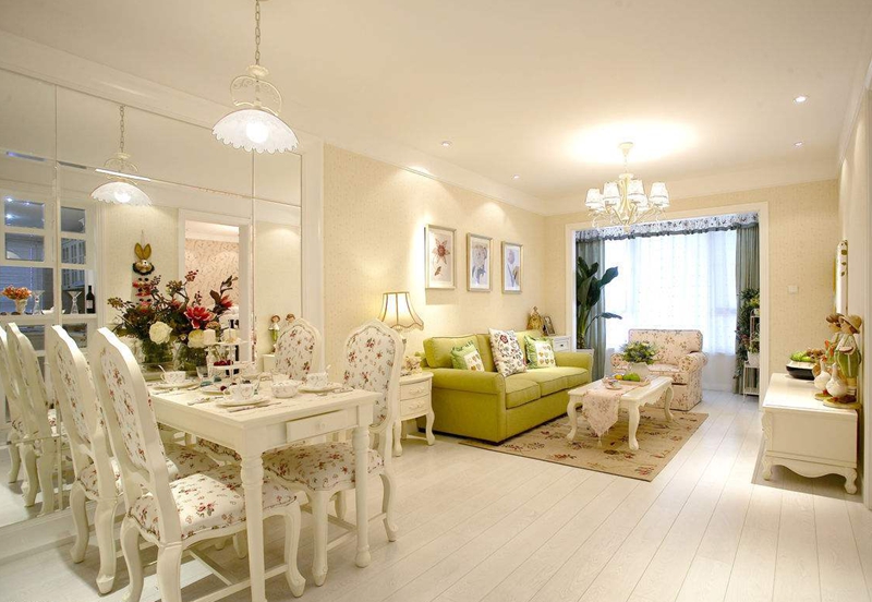 咸阳装饰公司精彩案例之客厅装修省钱攻略分享