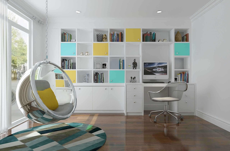 咸阳家装公司教您小书房装修设计技巧和3大注意事项