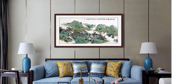 咸阳家装公司分享客厅主题挂画