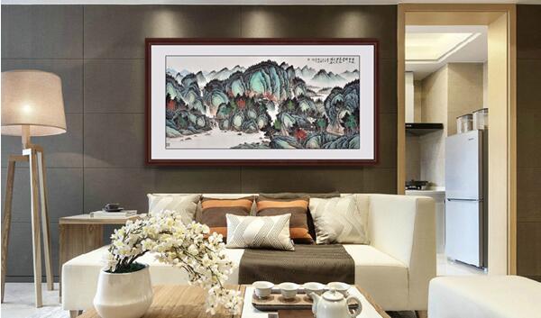 咸阳家装公司分享客厅主题挂画