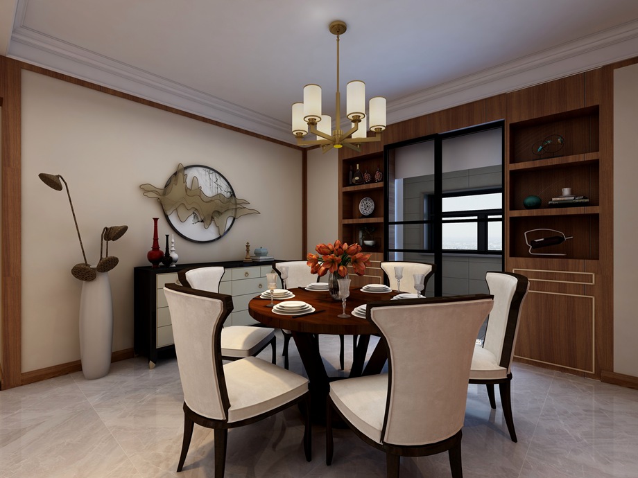 咸阳装修案例—新中式风格