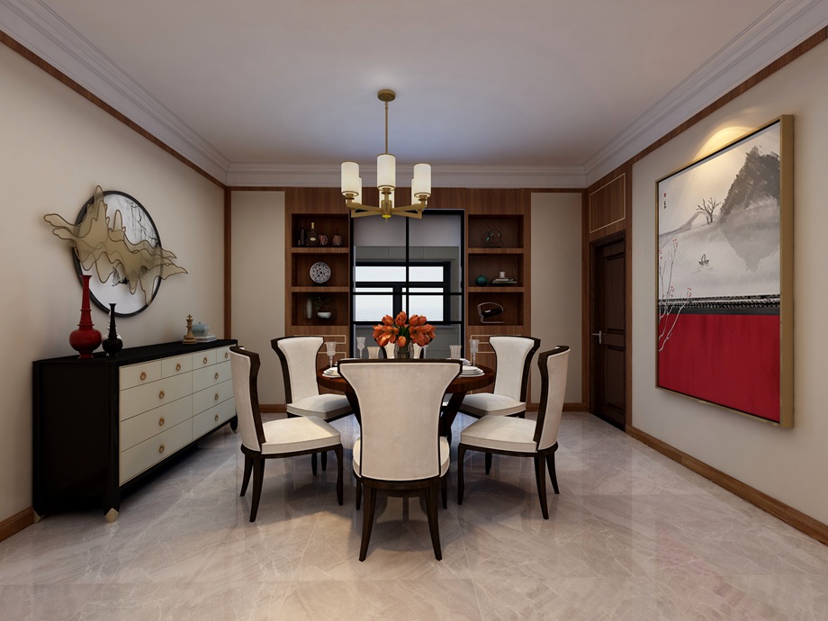 咸阳装修案例—新中式风格