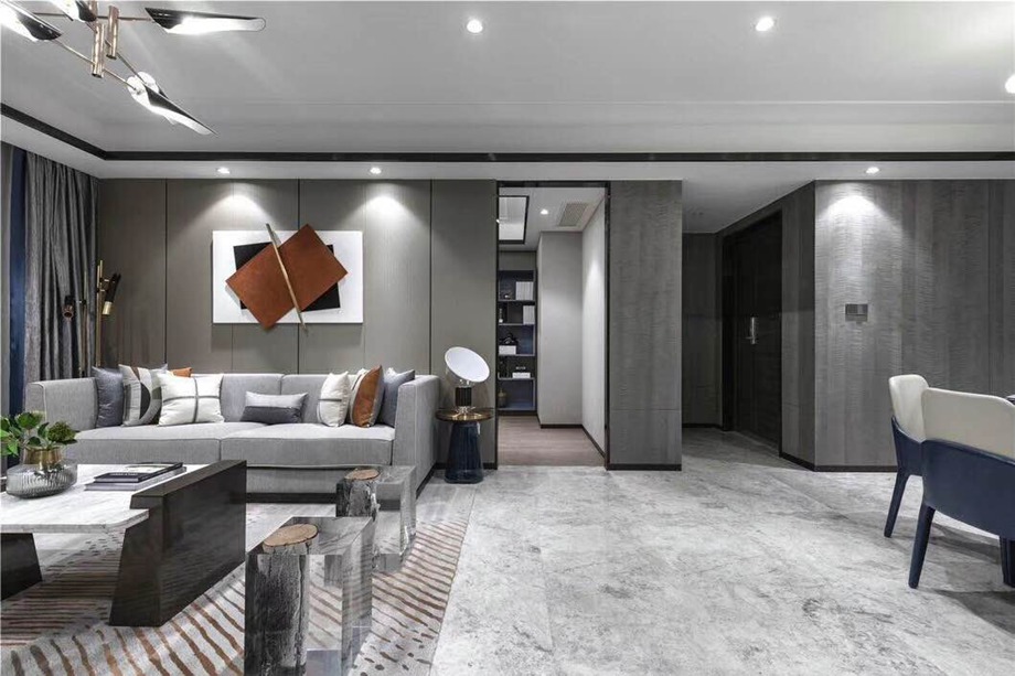 咸阳装饰案例——轻奢简约