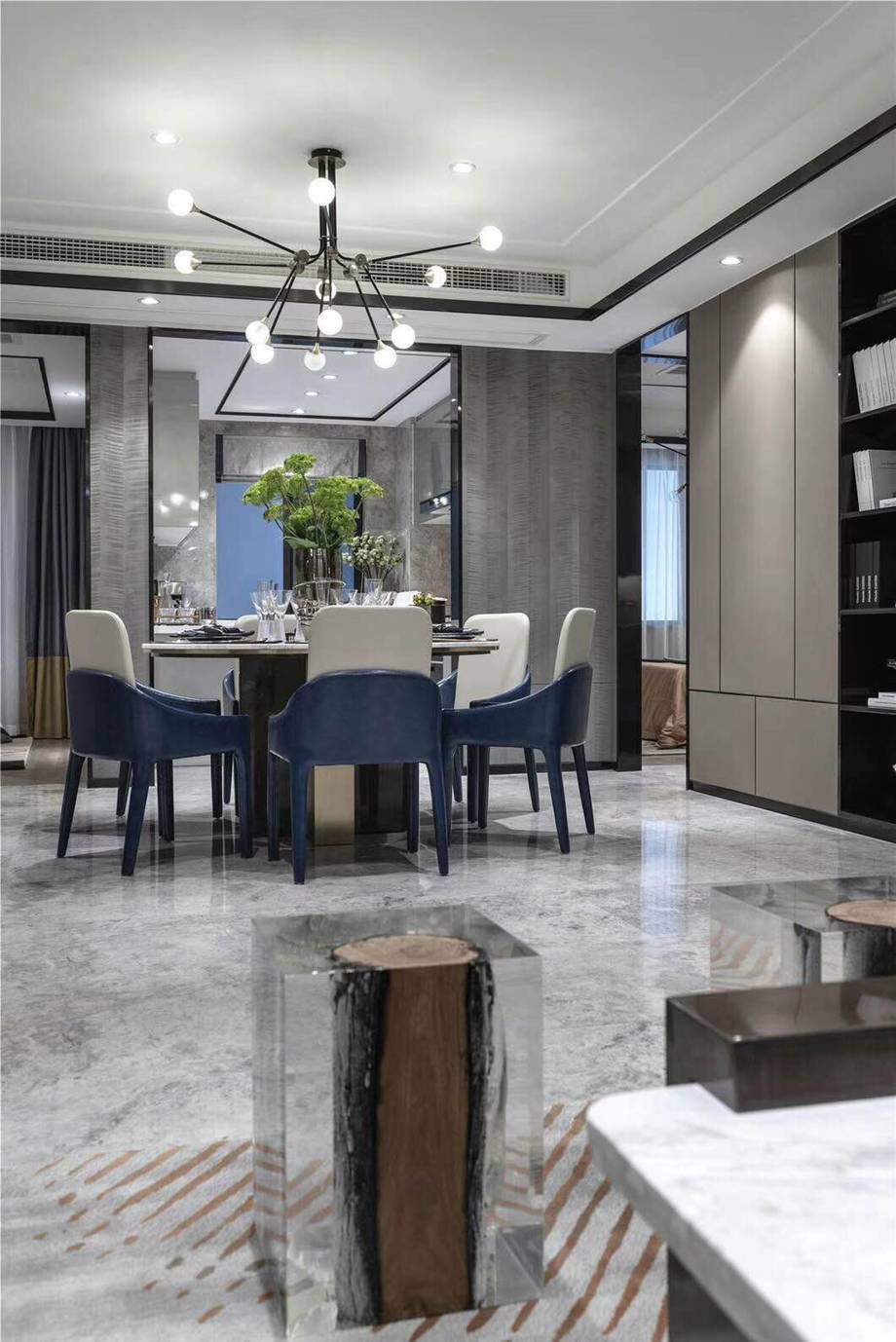 咸阳装饰案例——轻奢简约