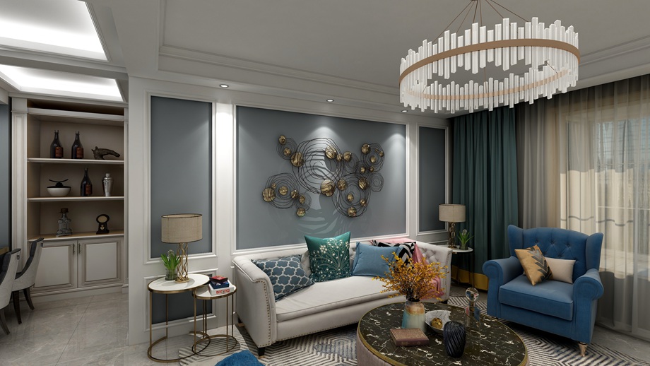 旬邑中心领域117-简美式风格