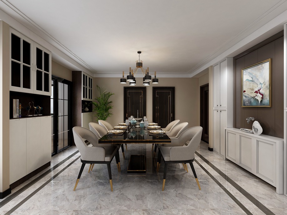 咸阳装修案例咸阳效果图—新中式风格