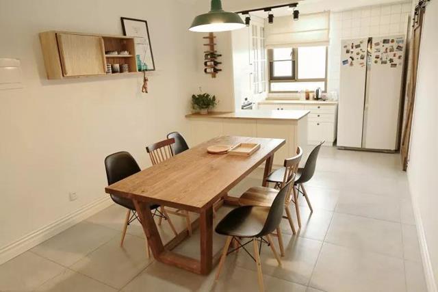 咸阳130平北欧风完工实景装修工地