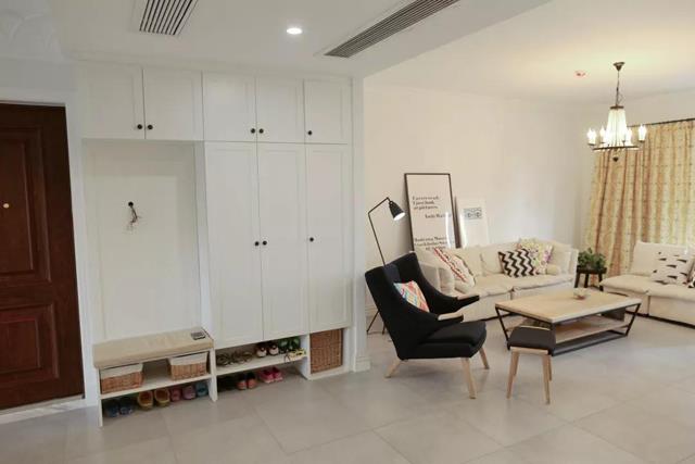 咸阳130平北欧风完工实景装修工地