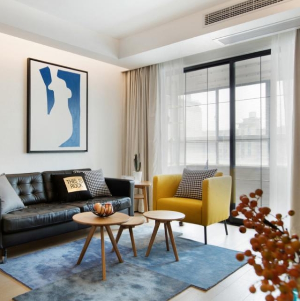 峰光无限：轻奢123㎡三居，现代风装修，极具时尚美感